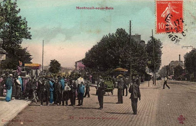 Montreuil La Fleche Octroi Bagnolet Au Cheval Blanc